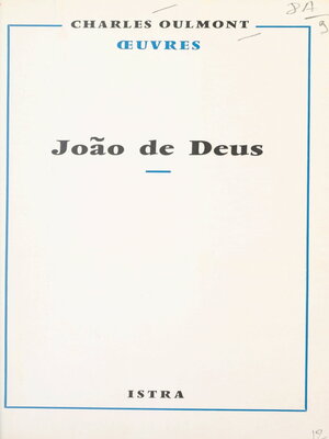 cover image of João de Deus